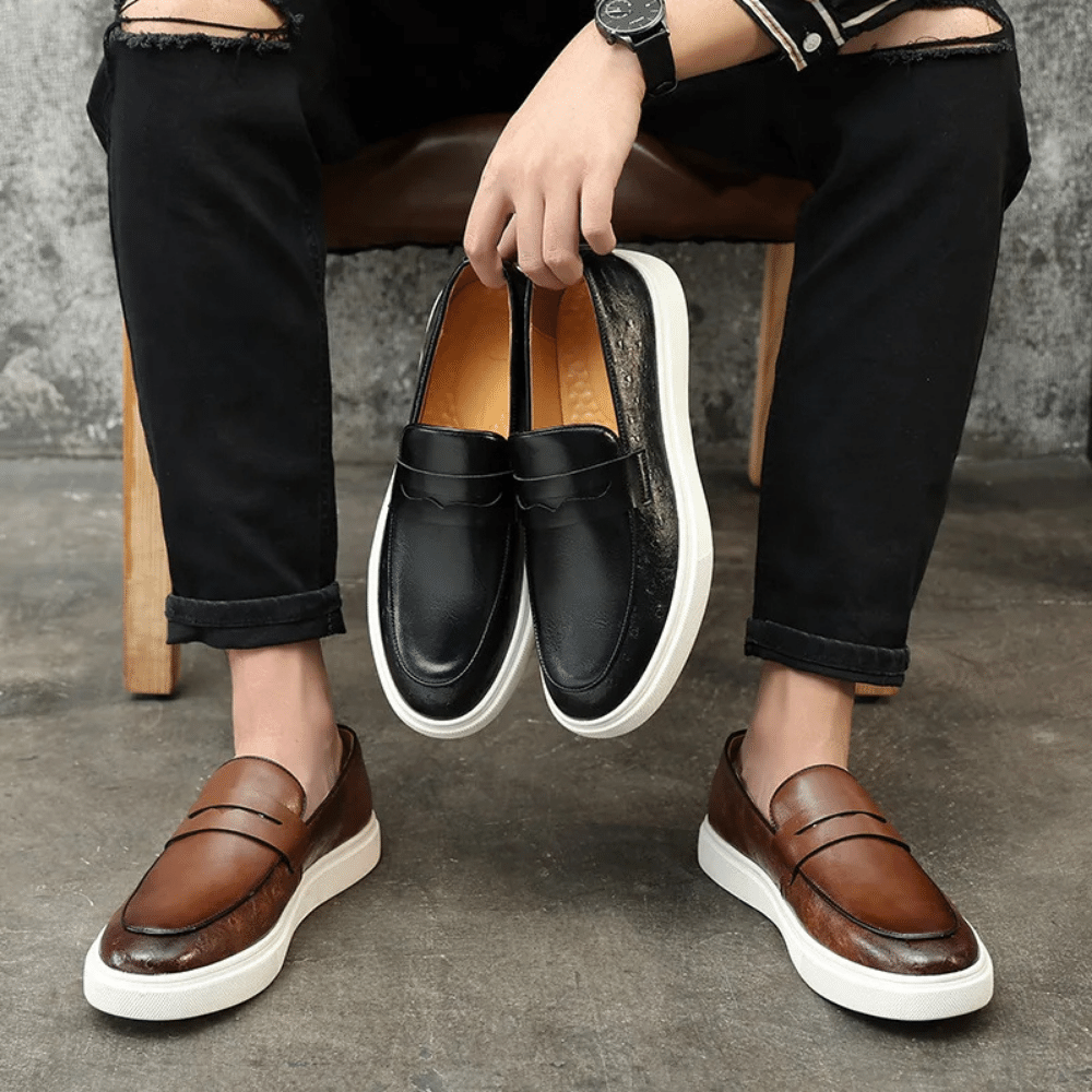 Lynx Reine Men’s Slip-On Loafers