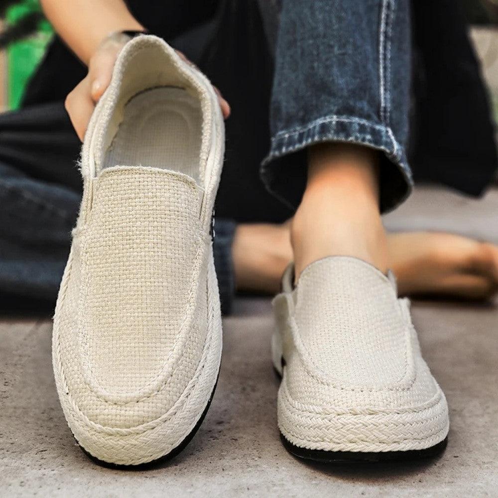 Lynx Santa Giulia Men’s Linen Slip-On Loafer