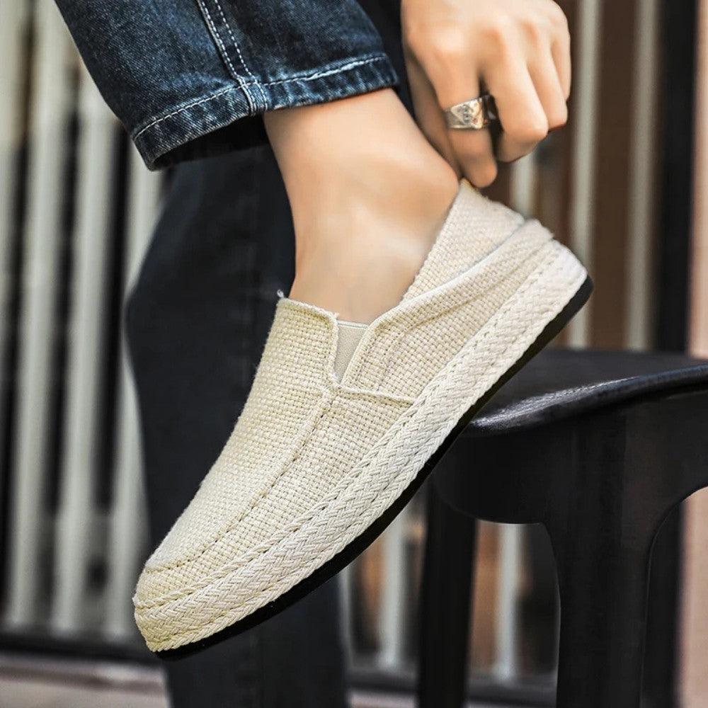 Lynx Santa Giulia Men’s Linen Slip-On Loafer