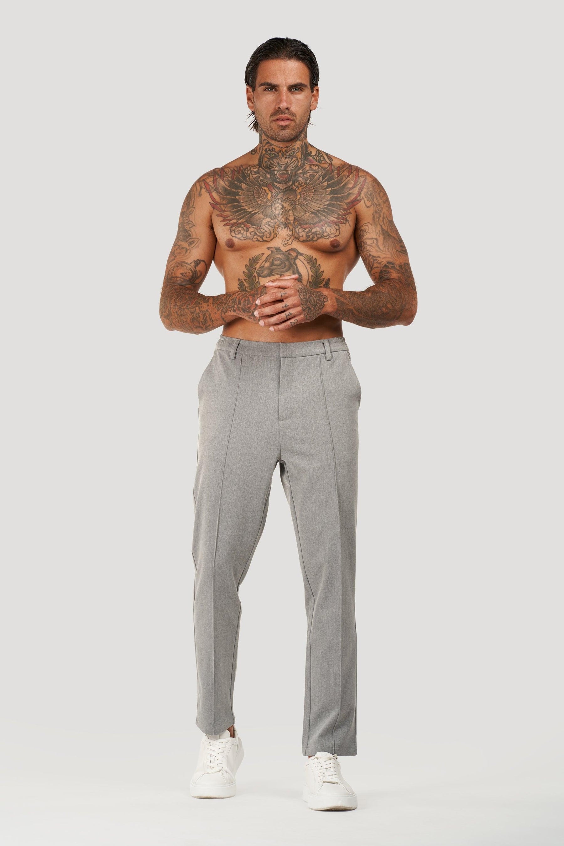 Capri Lynx Men’s Tailored Gray Pants