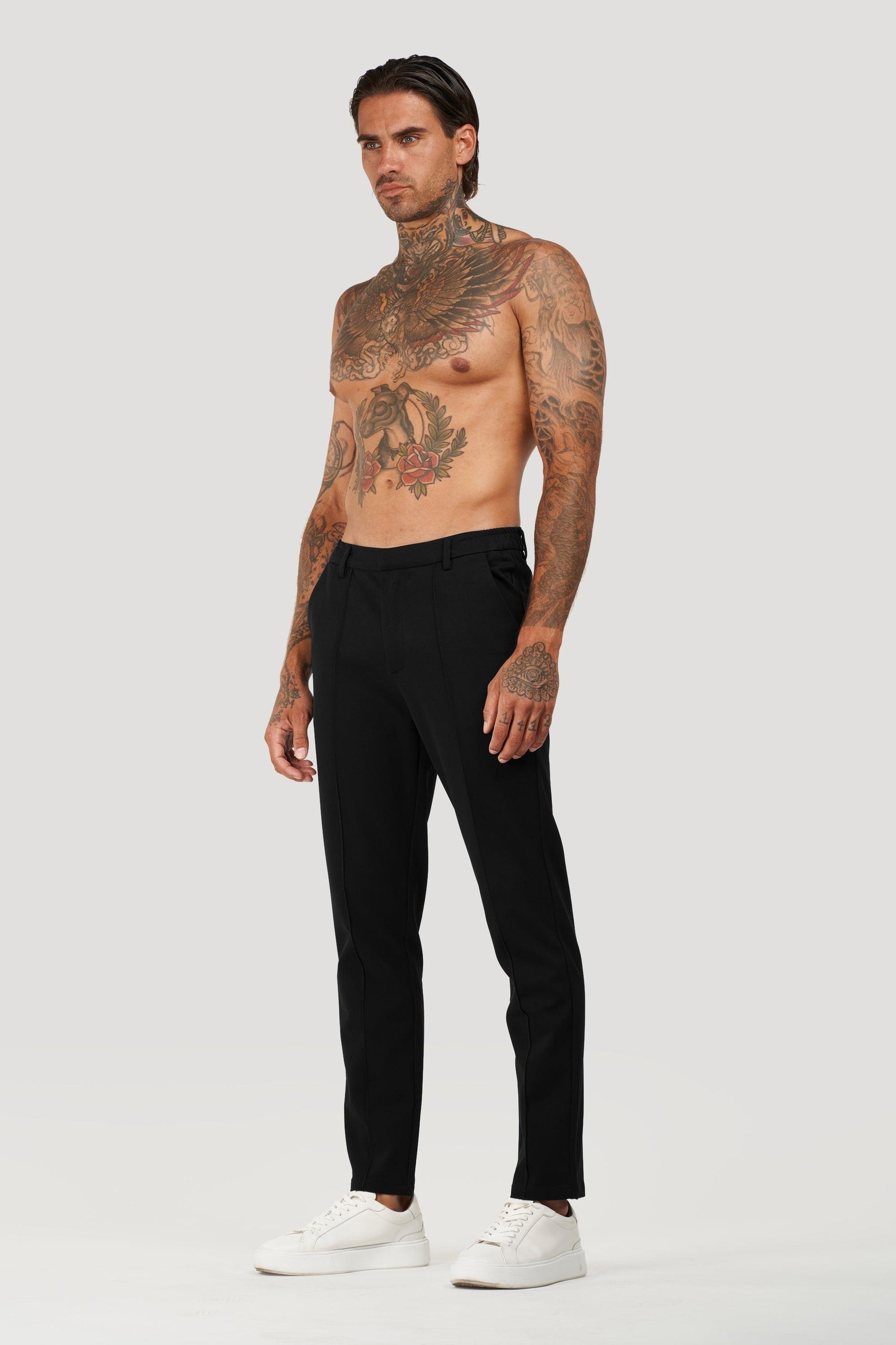 Capri Lynx Men’s Tailored Black Pants