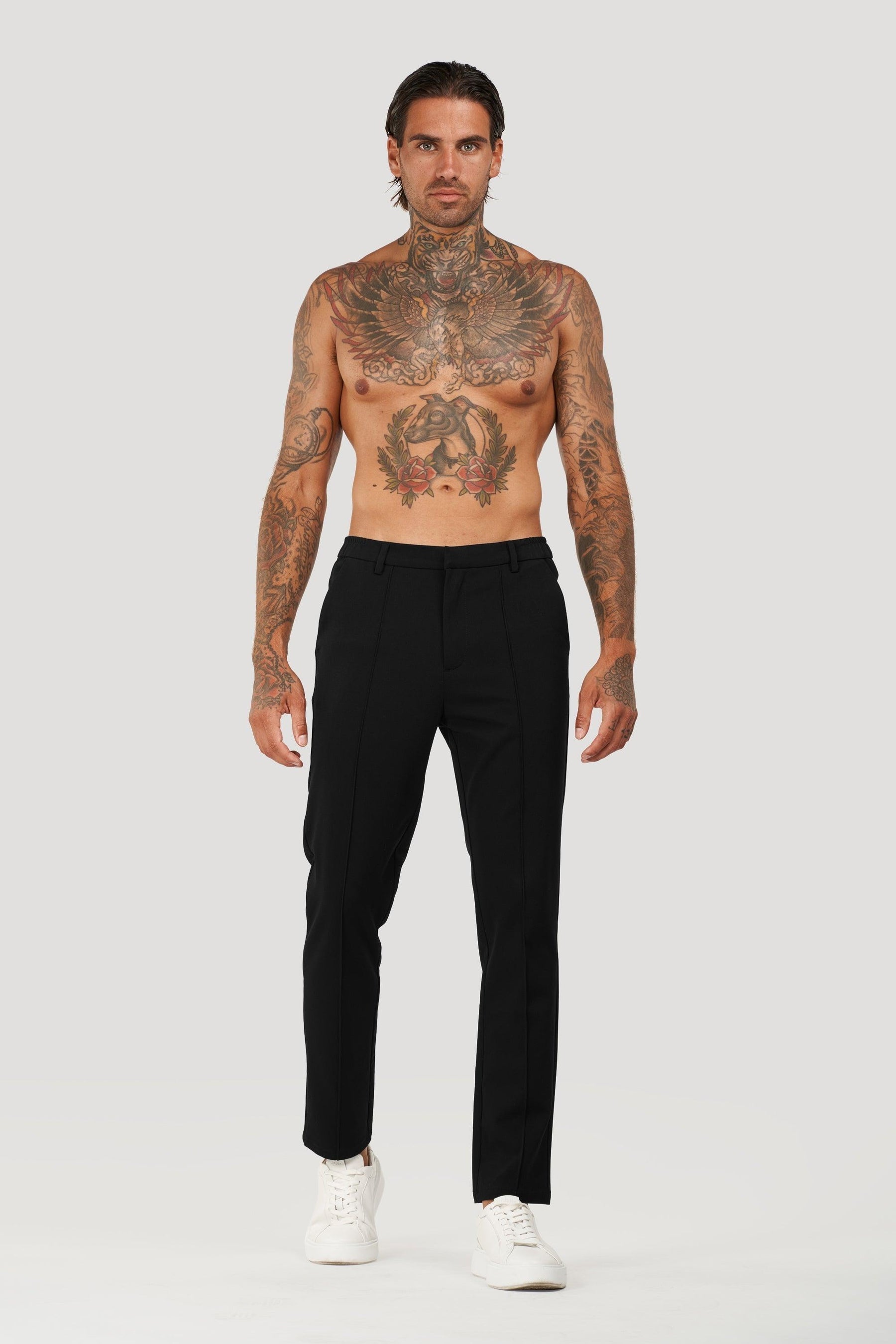 Capri Lynx Men’s Tailored Black Pants