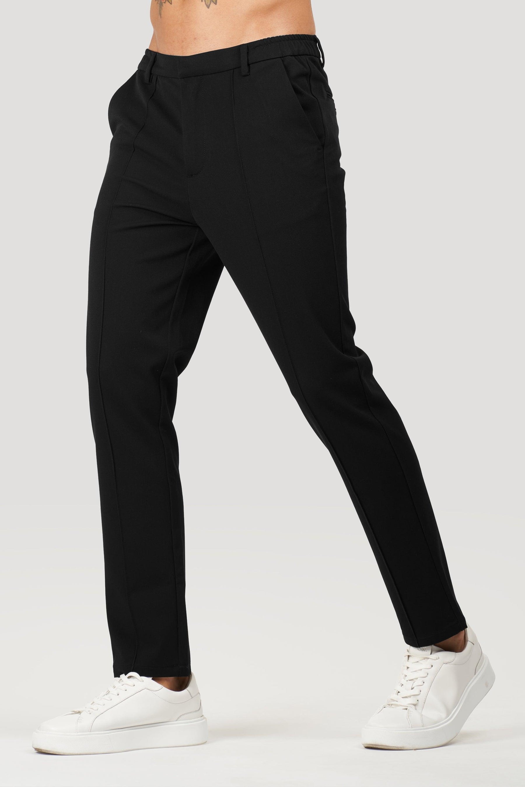 Capri Lynx Men’s Tailored Black Pants