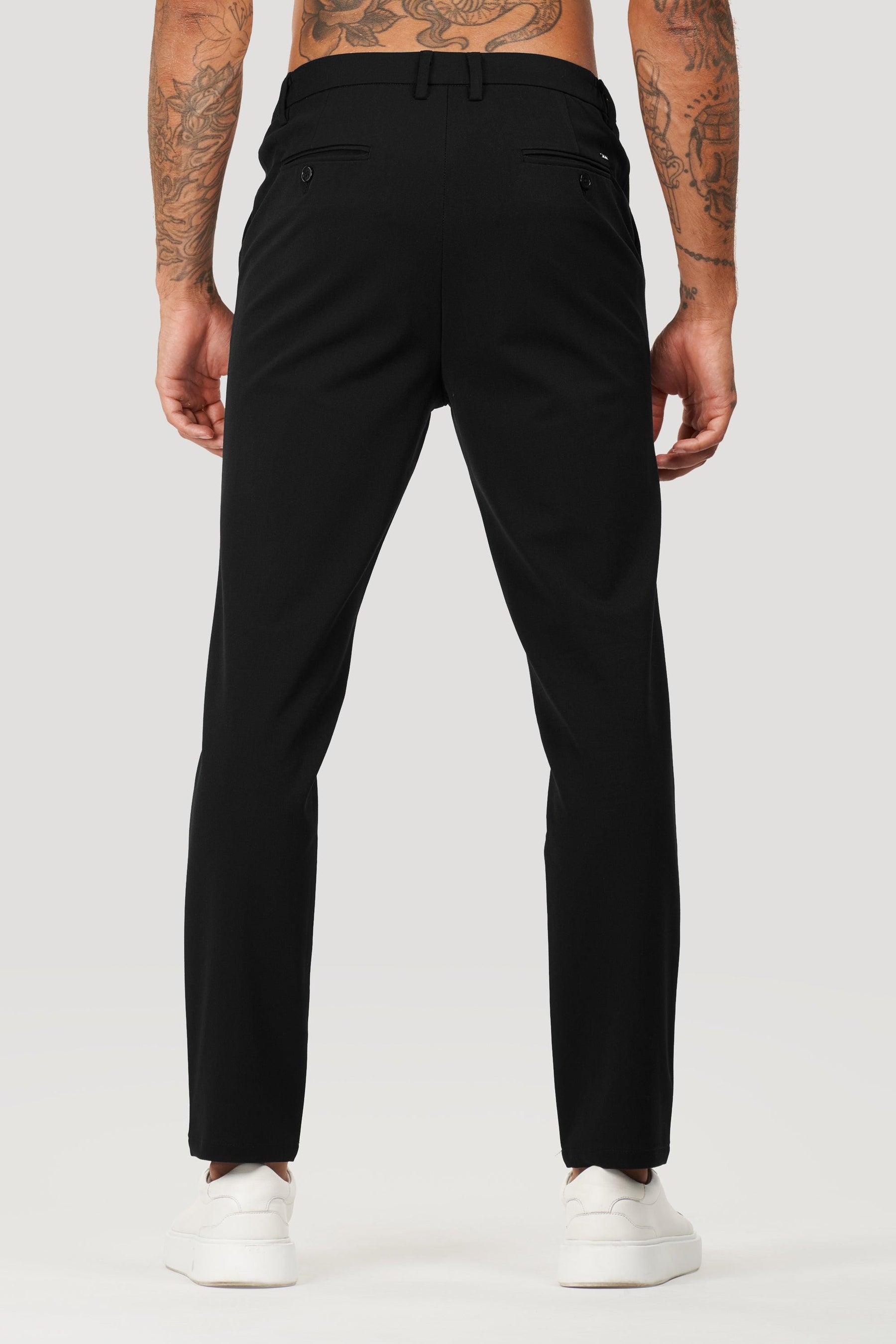 Capri Lynx Men’s Tailored Black Pants