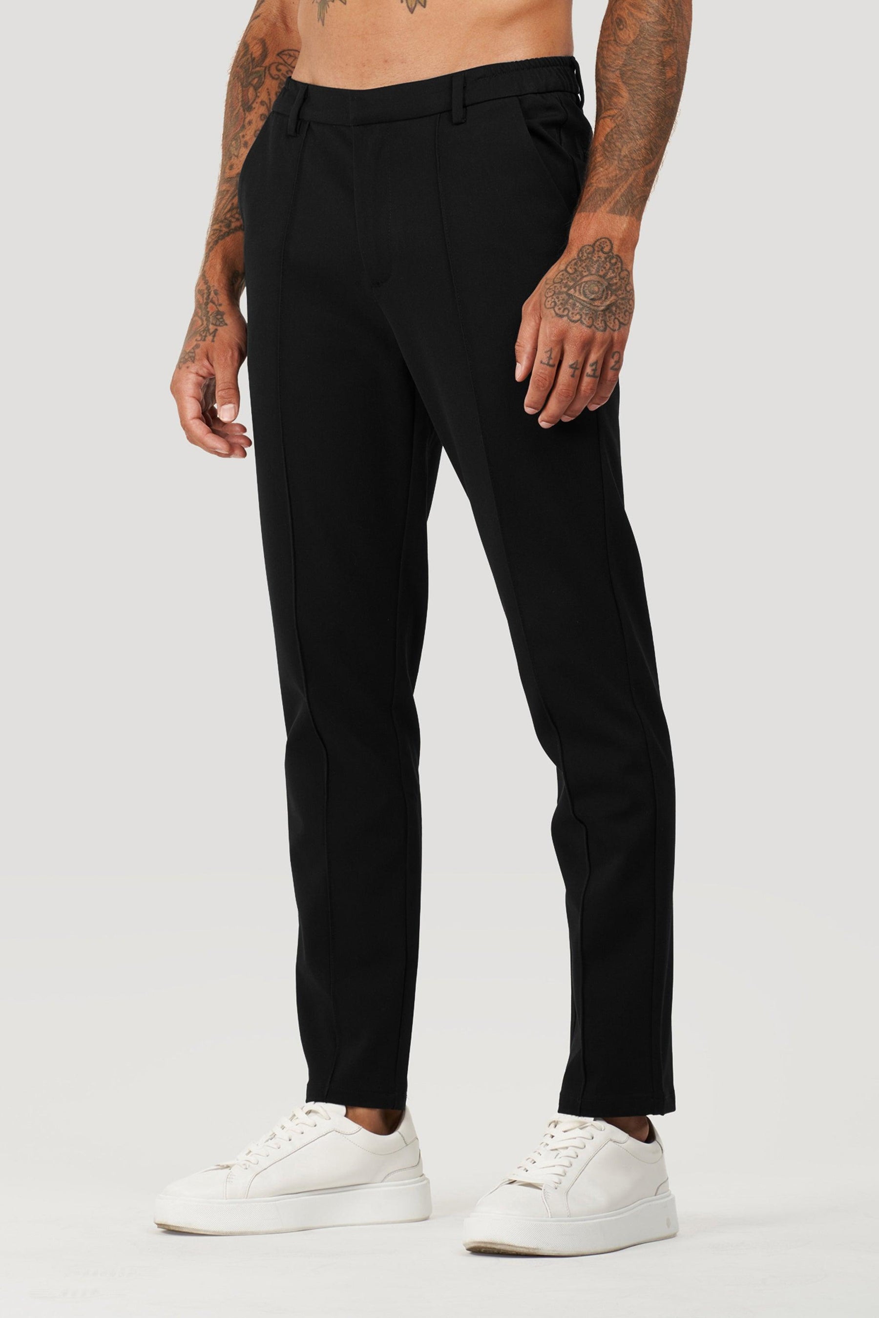 Capri Lynx Men’s Tailored Black Pants