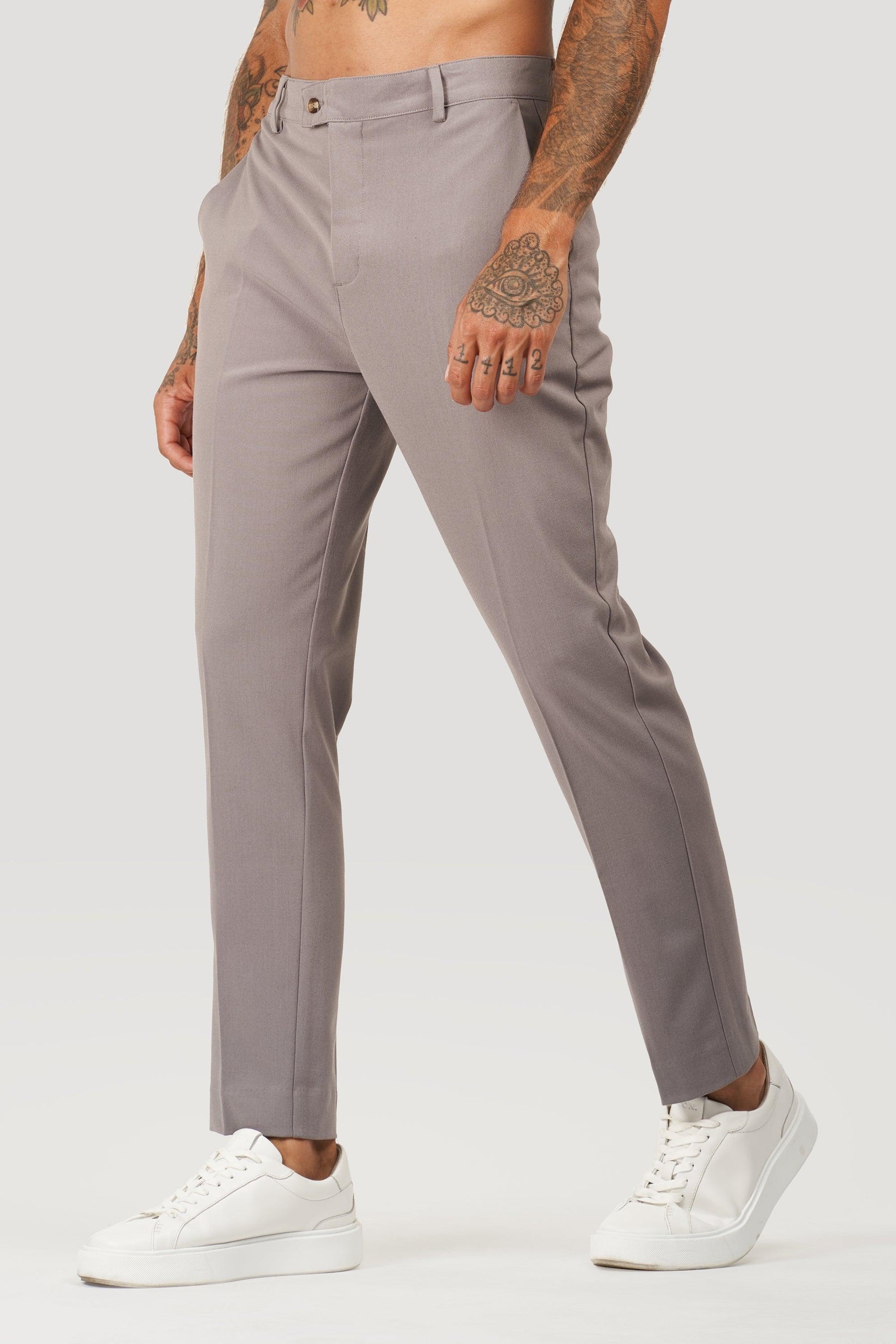 Milano Lynx Men’s Tailored Gray Pants