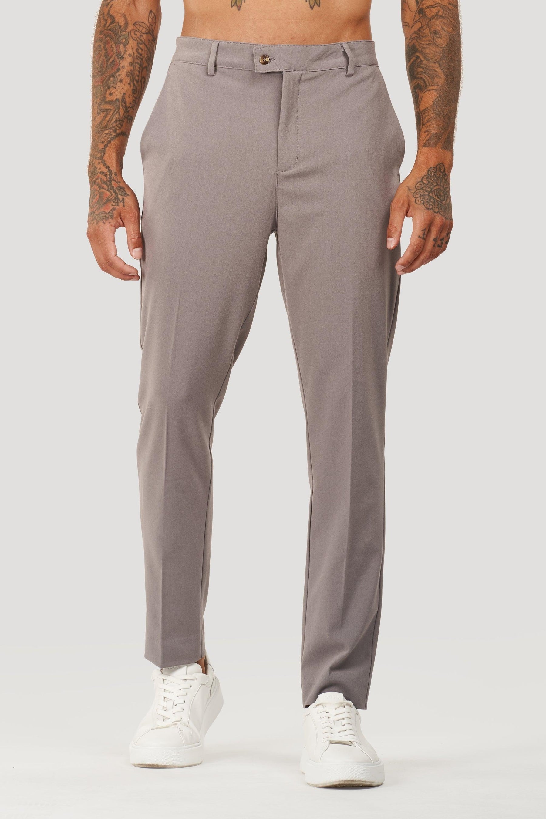 Milano Lynx Men’s Tailored Gray Pants