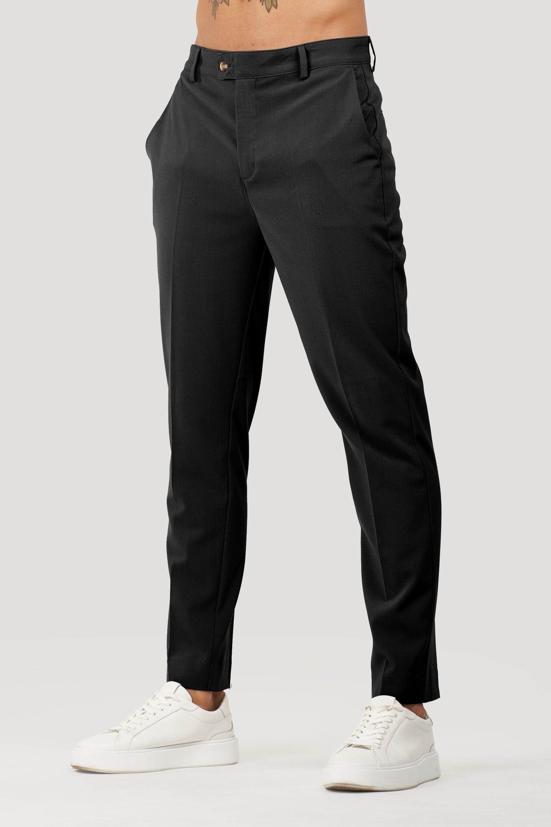 Men’s Milano Tailored Pants Lynx Black