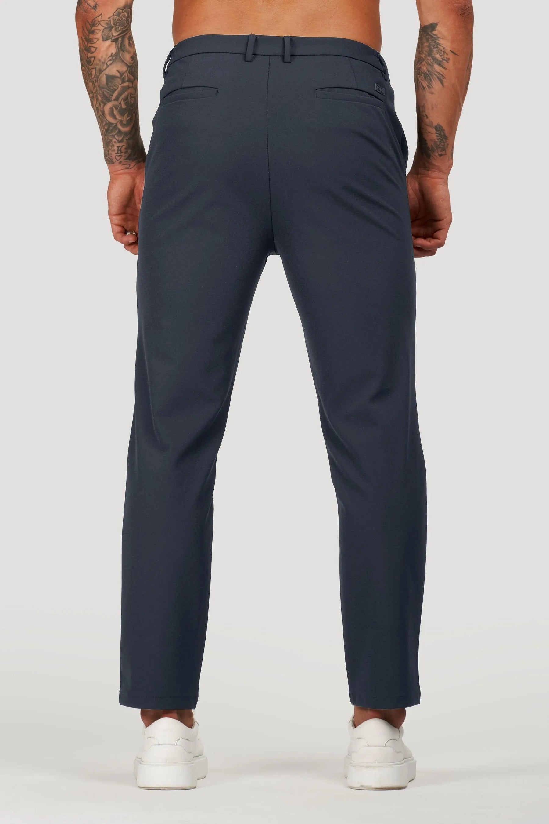 Men's Tech Lynx Navy Blue Tailored Pants