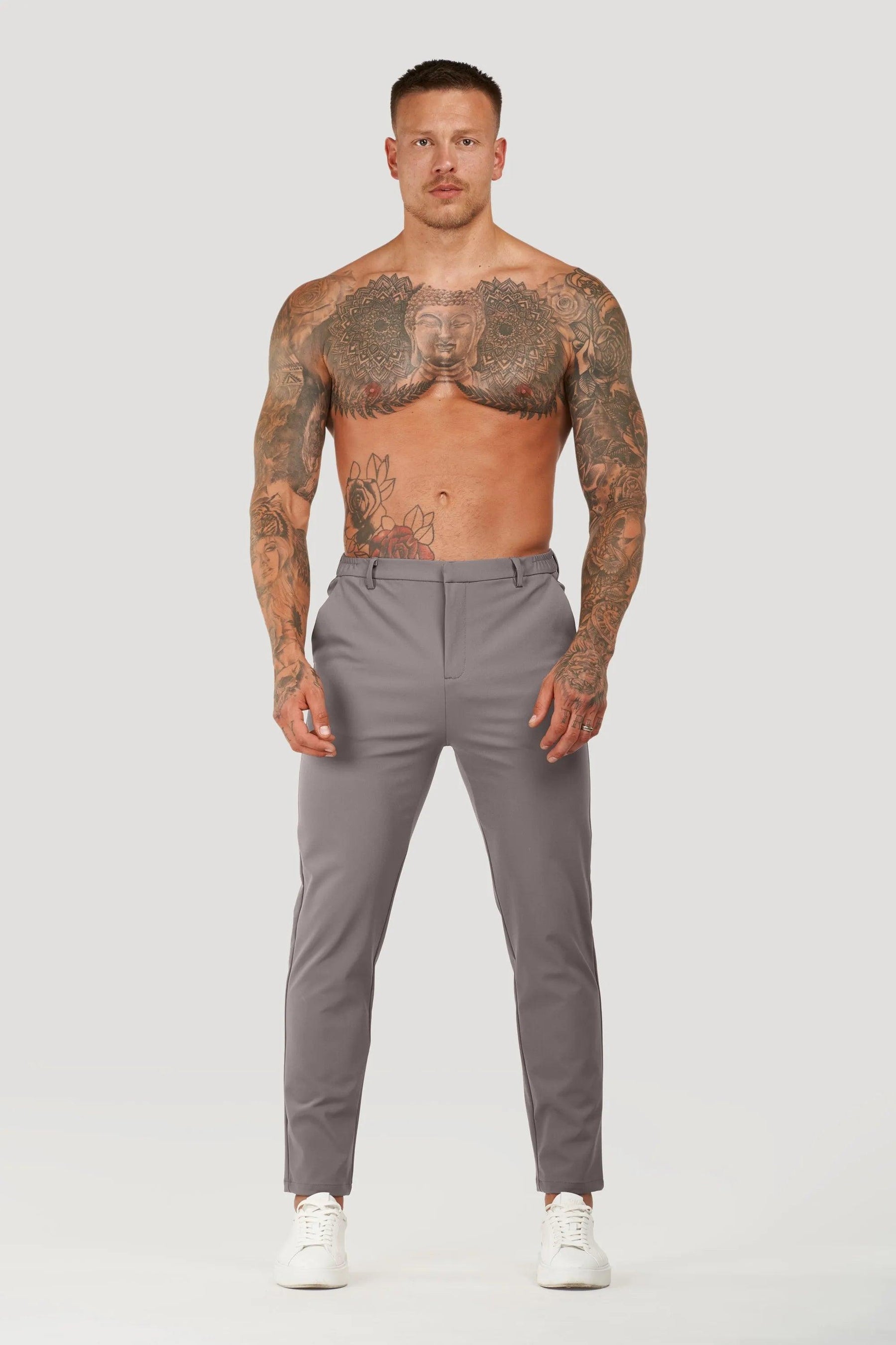 Men's Tech Lynx Gray Tailored Pants