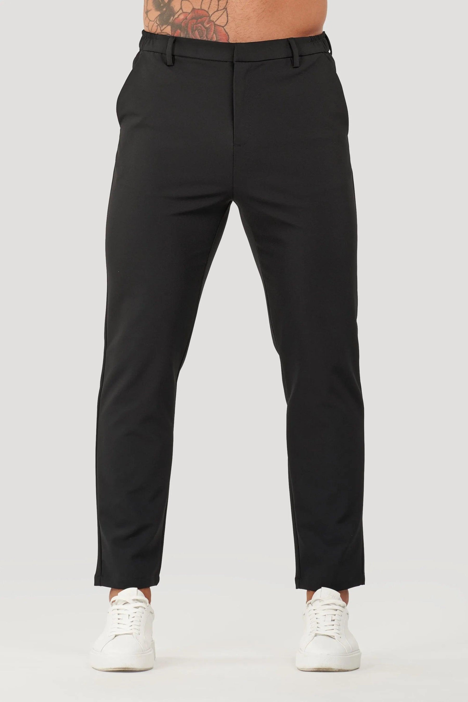 Men's Tech Lynx Black Tailored Pants