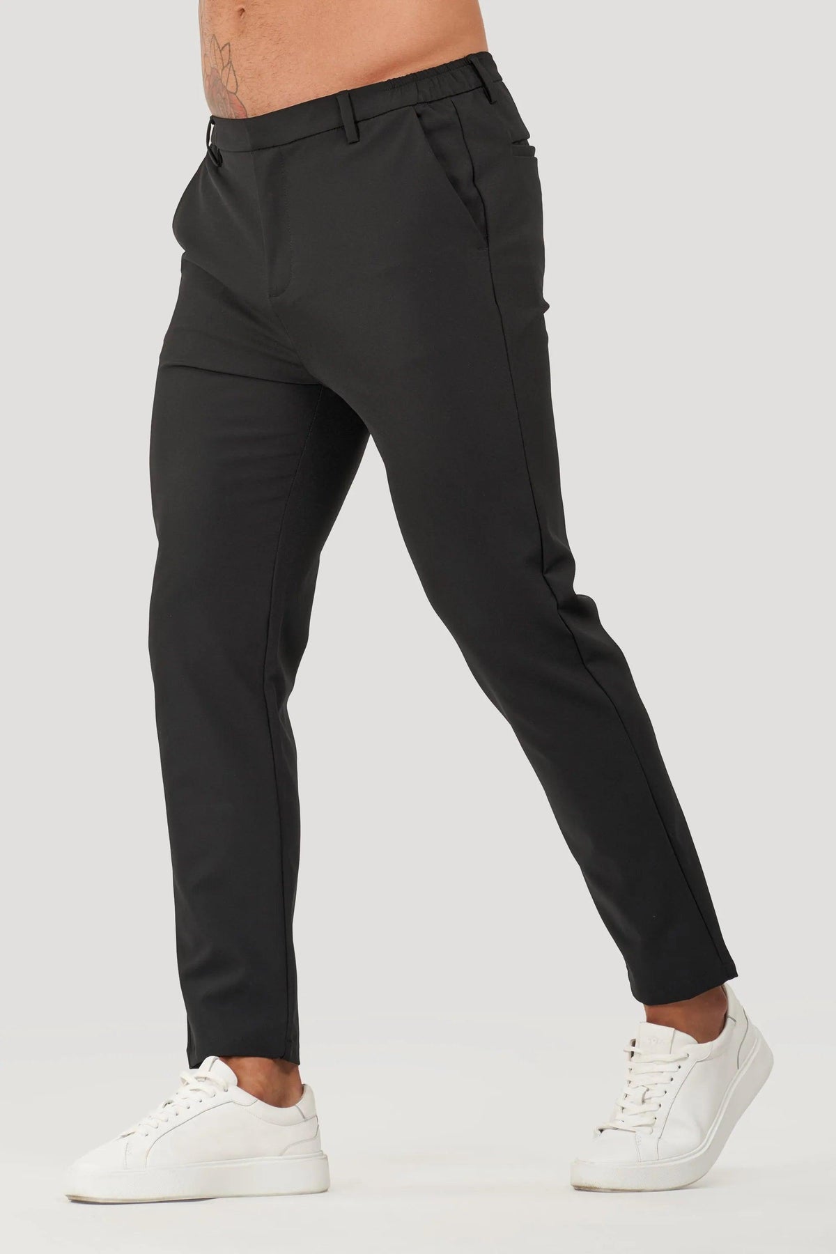 Men's Tech Lynx Black Tailored Pants