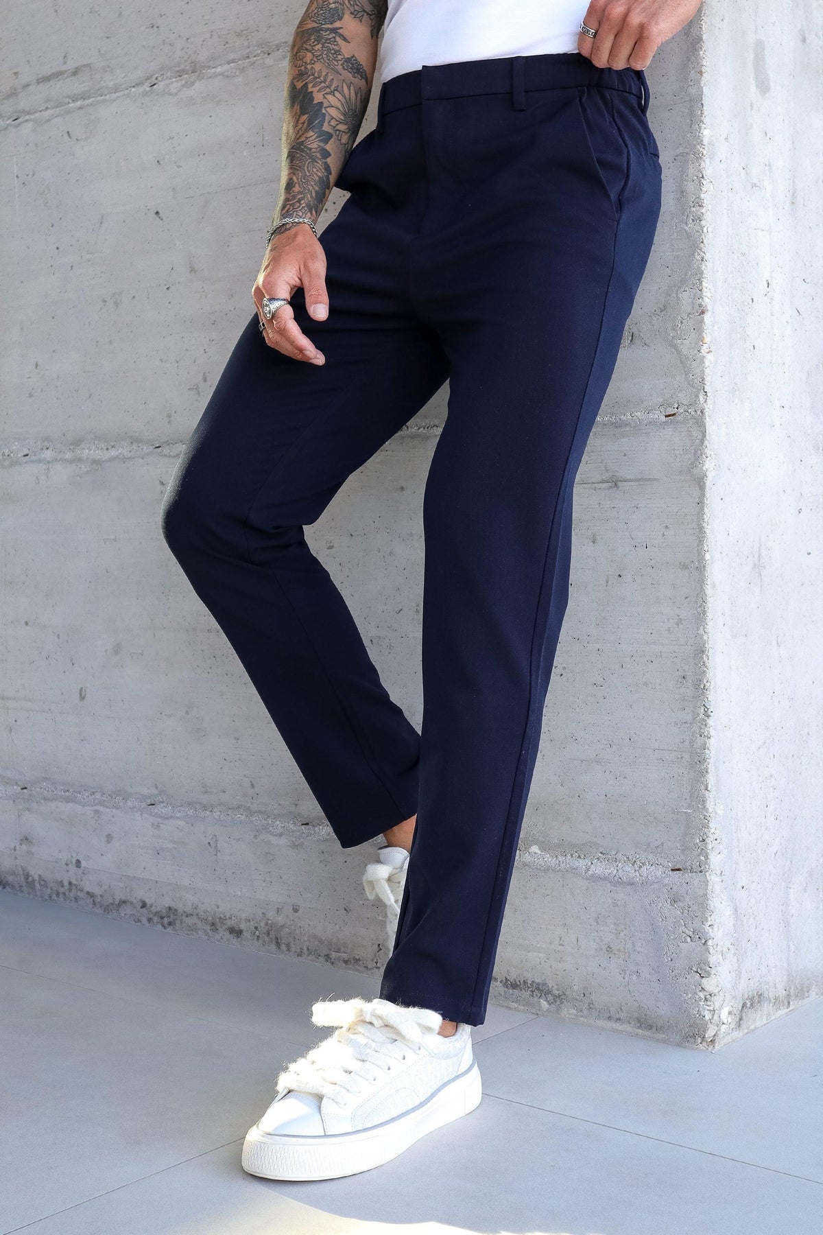 De Santis Lynx Men’s Dress Pants Blue