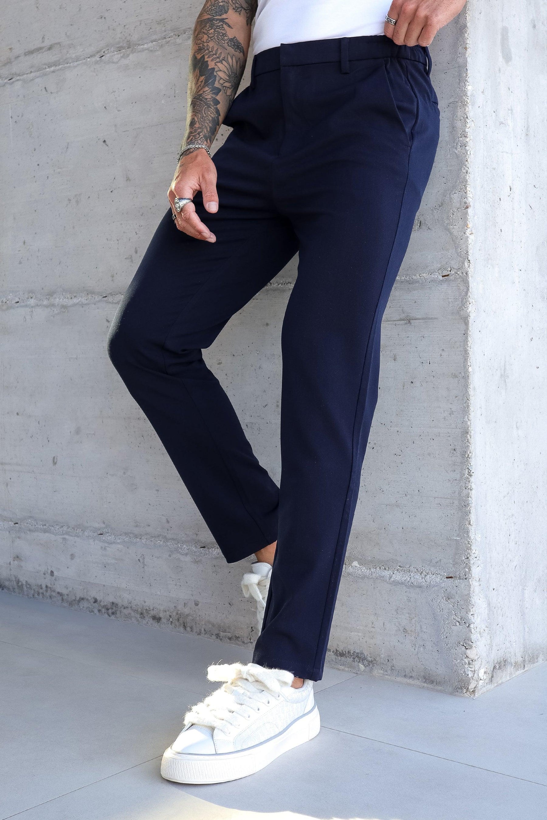 De Santis Lynx Men’s Dress Pants Blue