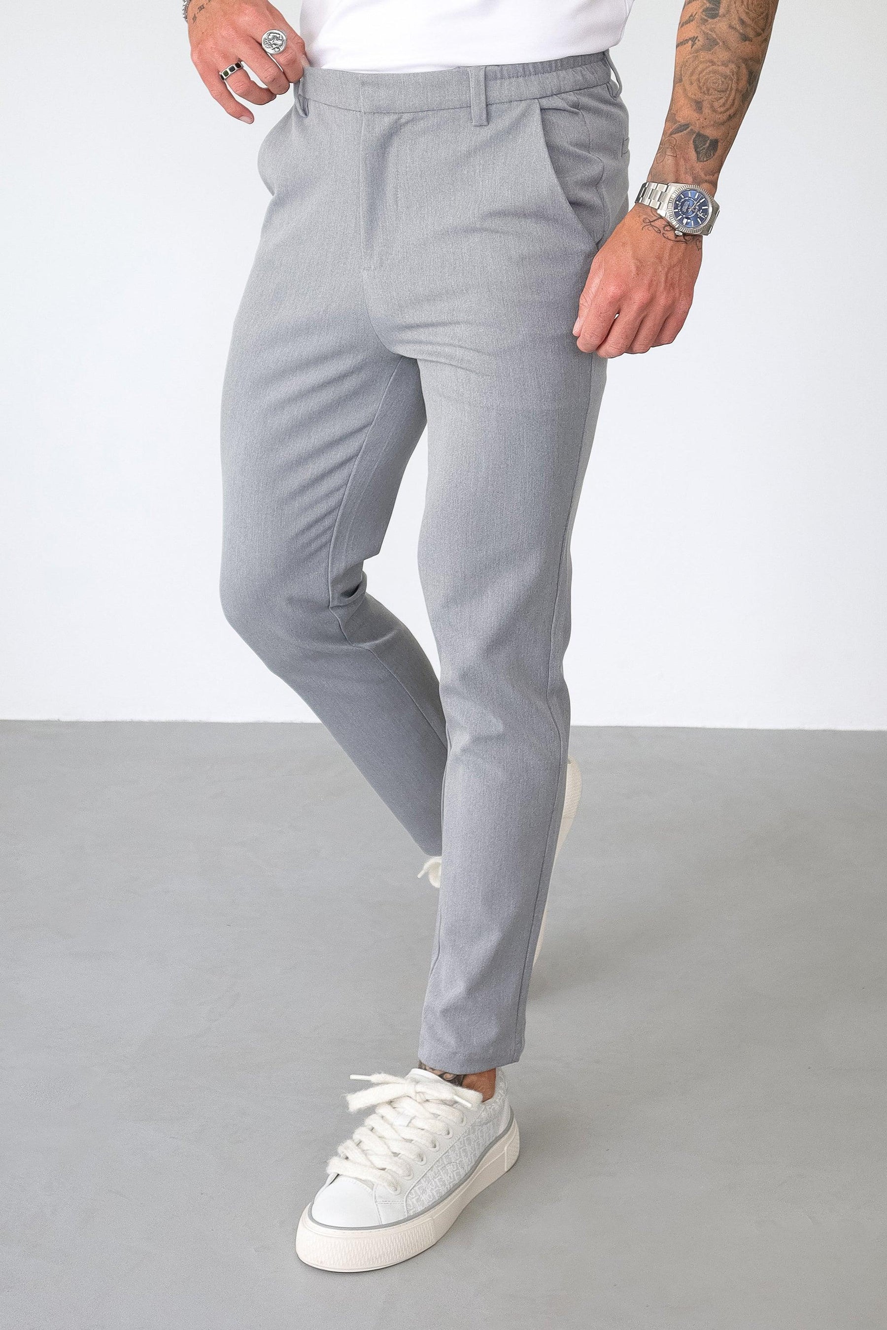 De Santis Lynx Men’s Gray Dress Pants