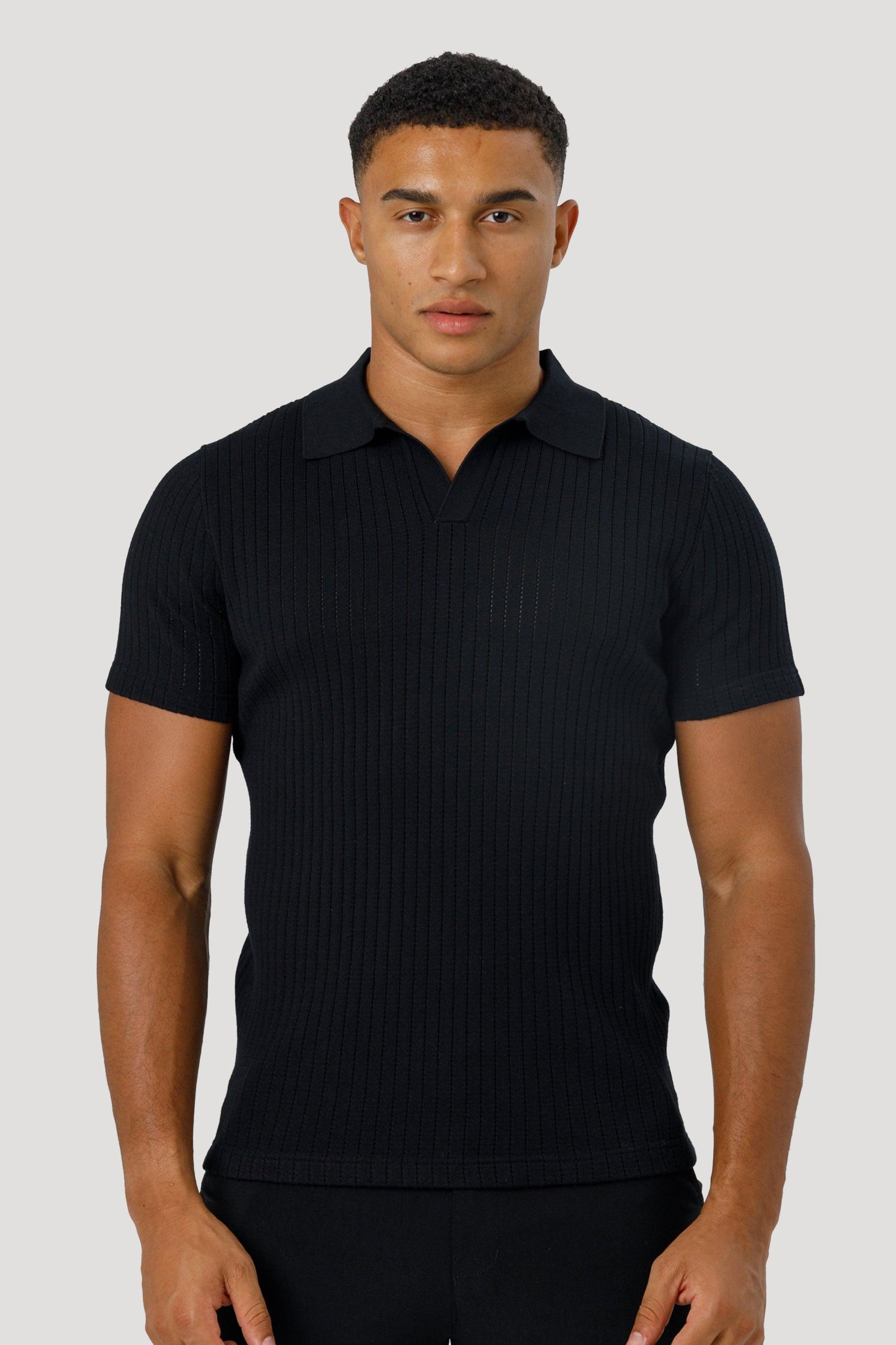 Men’s Black Lynx Polo Shirt