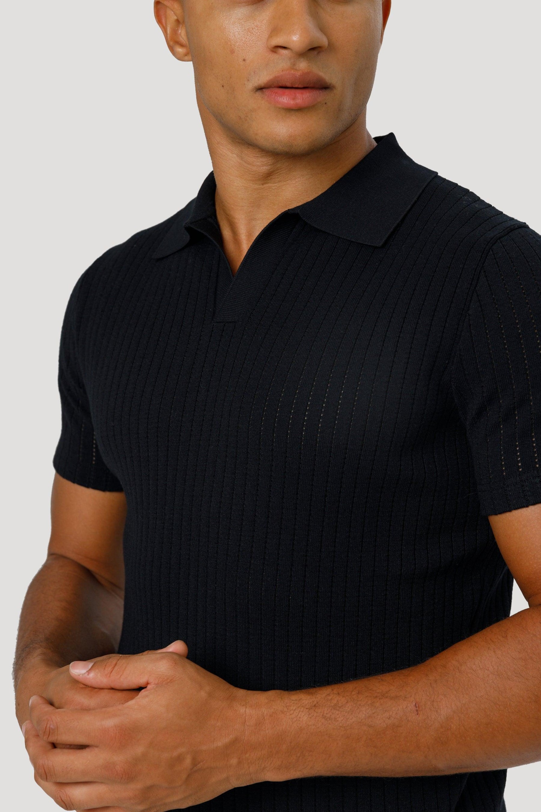 Men’s Black Lynx Polo Shirt