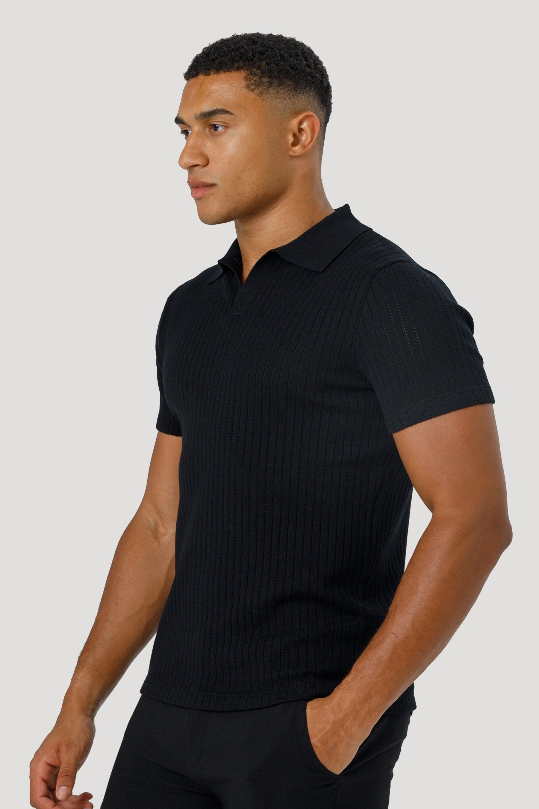 Men’s Black Lynx Polo Shirt
