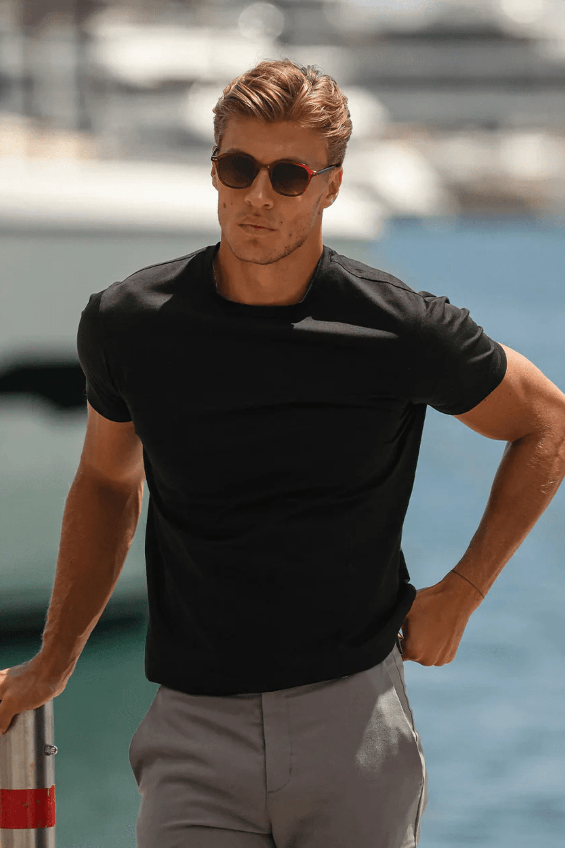 Camiseta Masculina Lynx Preta