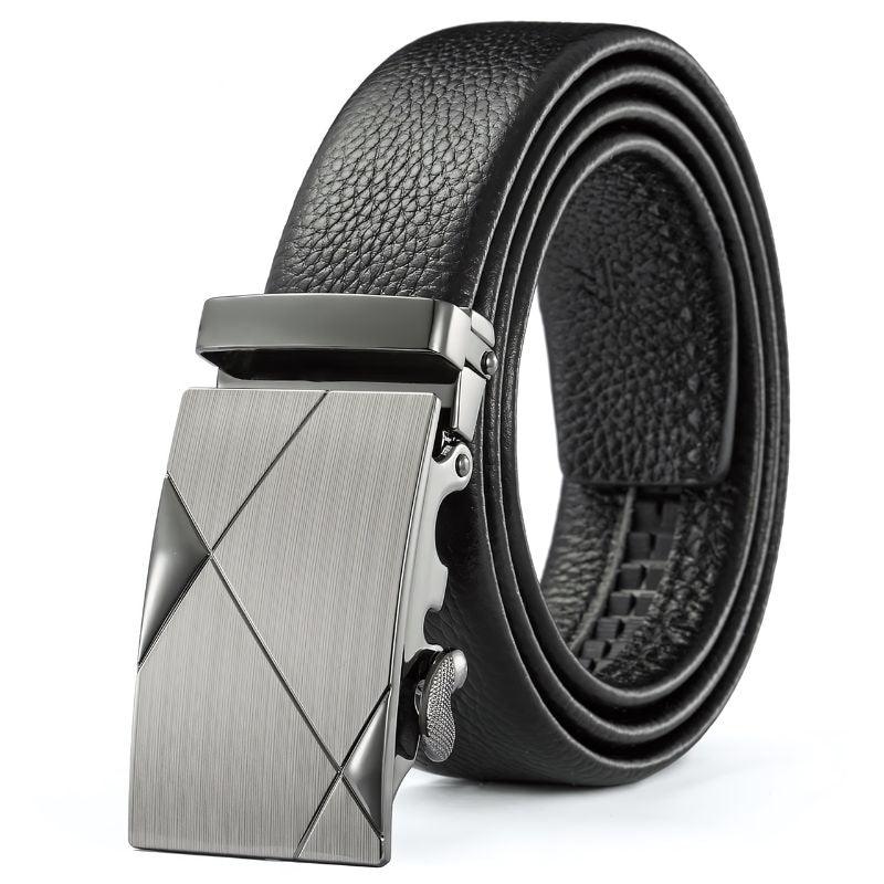 Men’s Leather Dress Belt Lynx