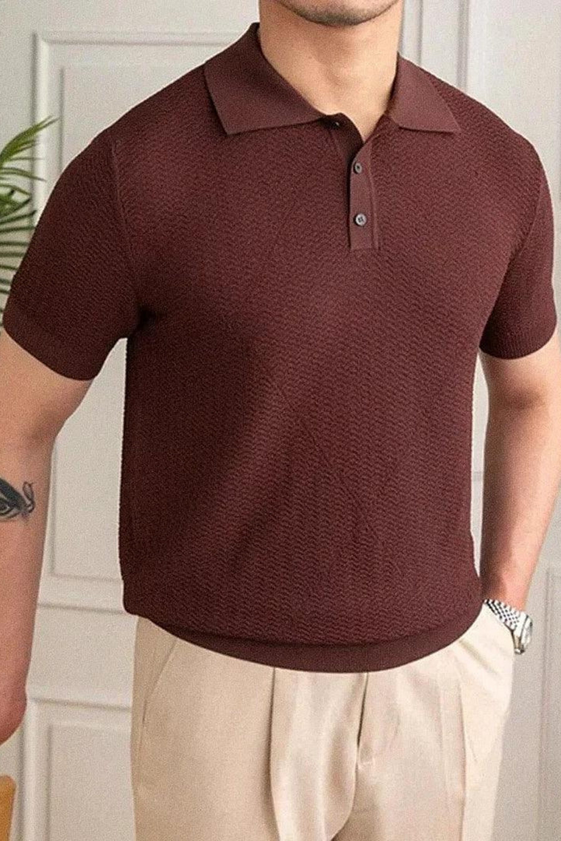 Men’s Barcelona Polo Shirt Lynx Alpha