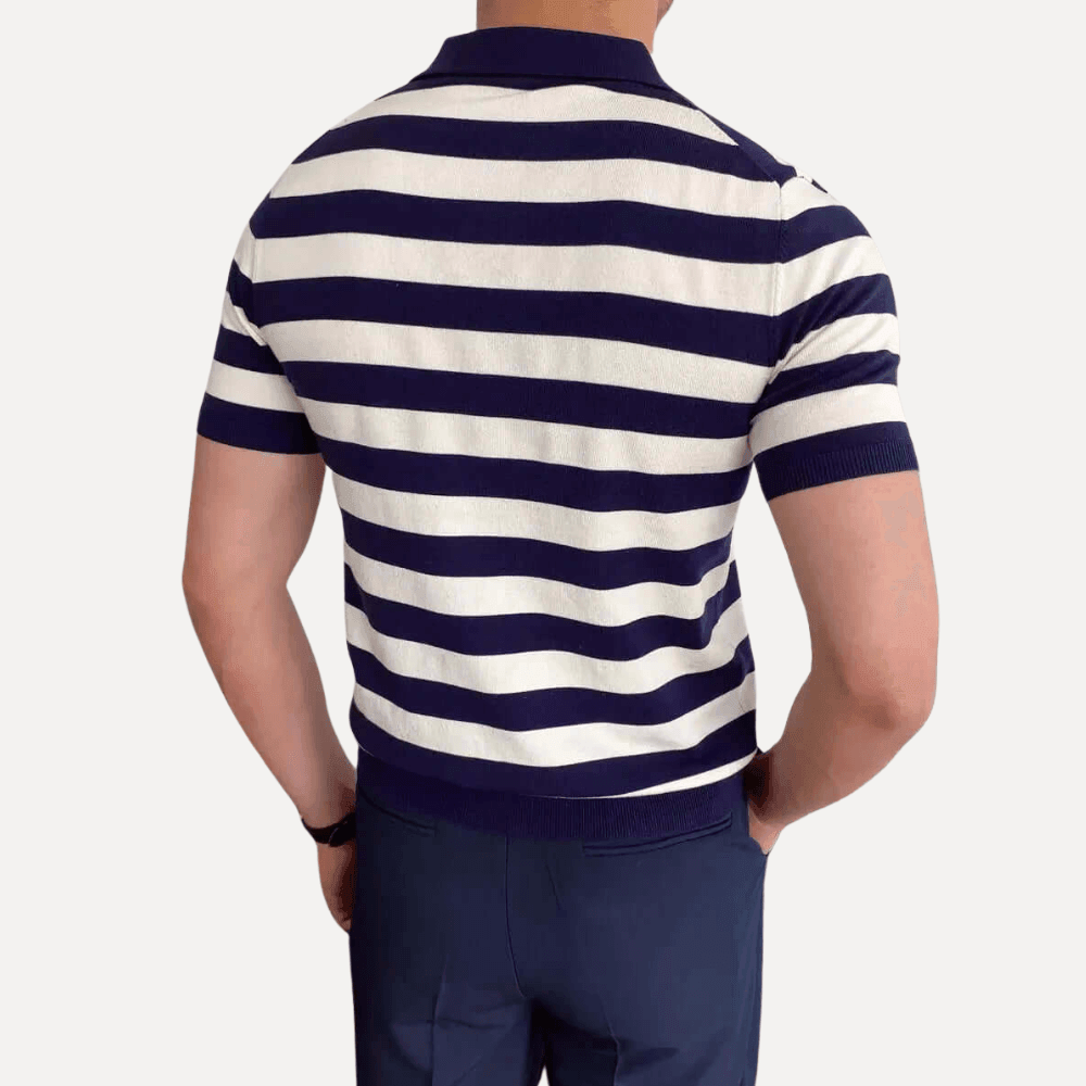 Men’s Mathew Knit Polo Shirt Lynx Alpha
