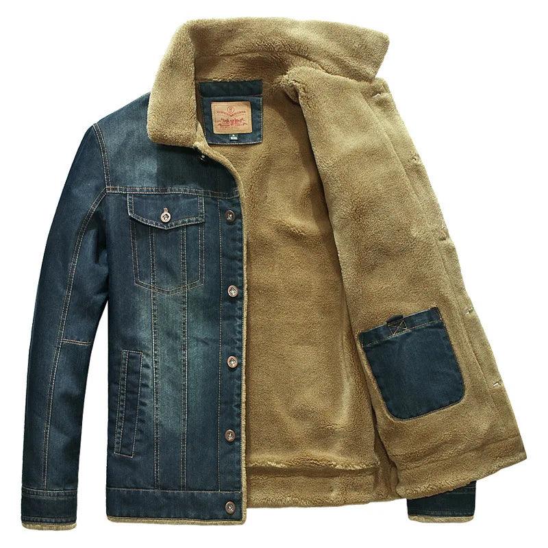 Lynx Alpha Men’s Quilted Denim Jacket