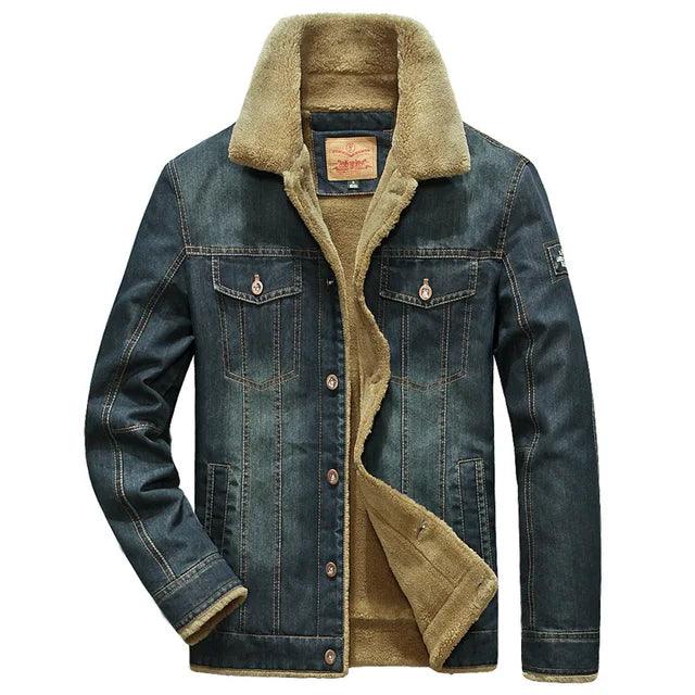 Lynx Alpha Men’s Quilted Denim Jacket