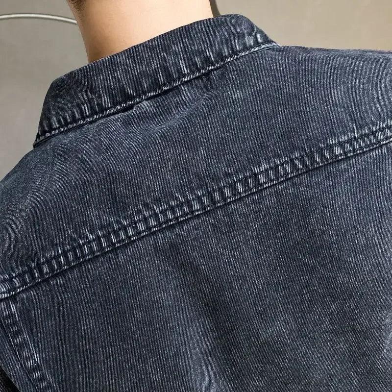 Lynx Alpha Men’s Buttoned Denim Jacket