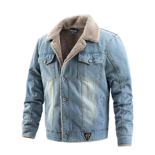Lynx Alpha Men’s Lined Denim Jacket