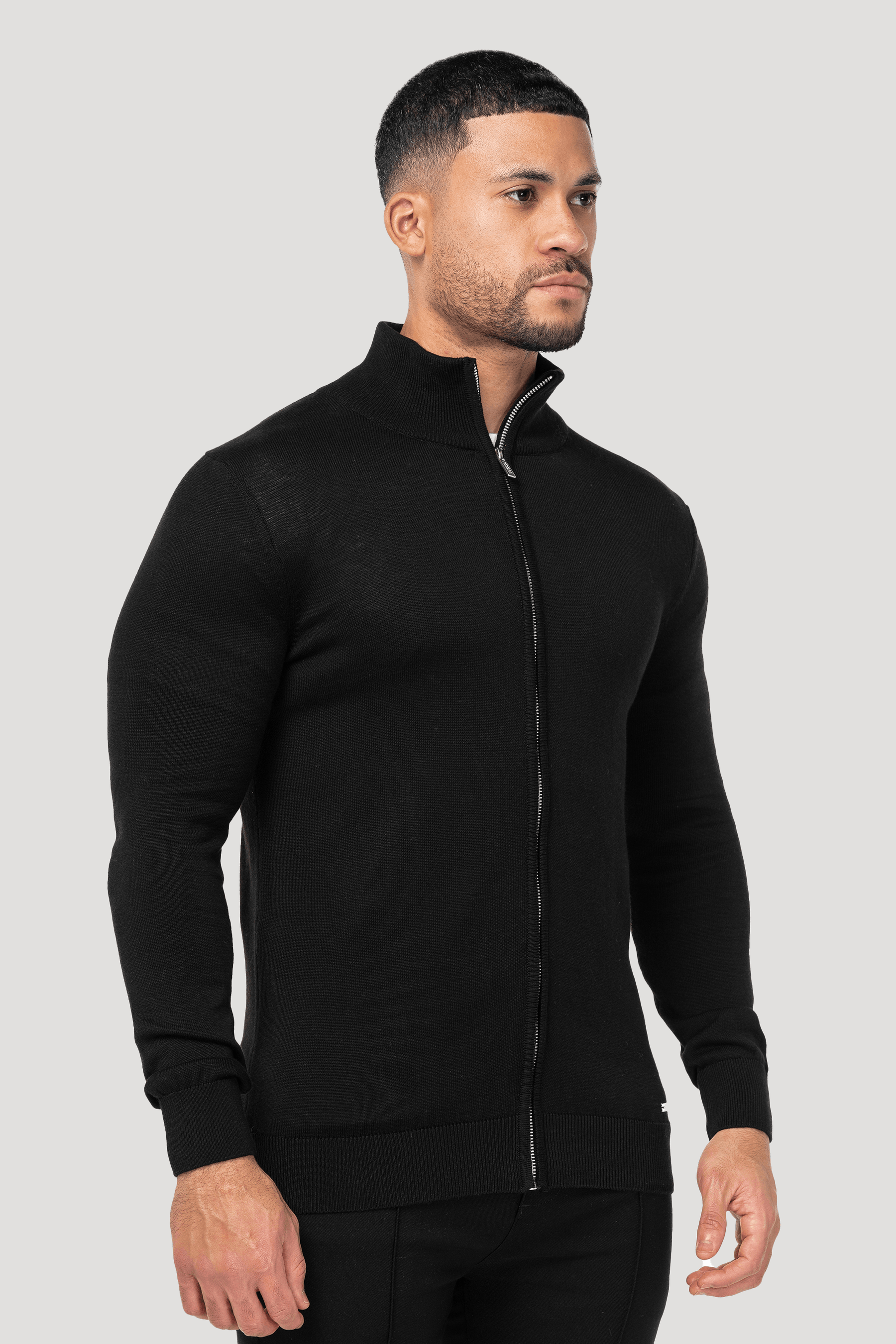 Positano Lynx Men’s Casual Black Jacket