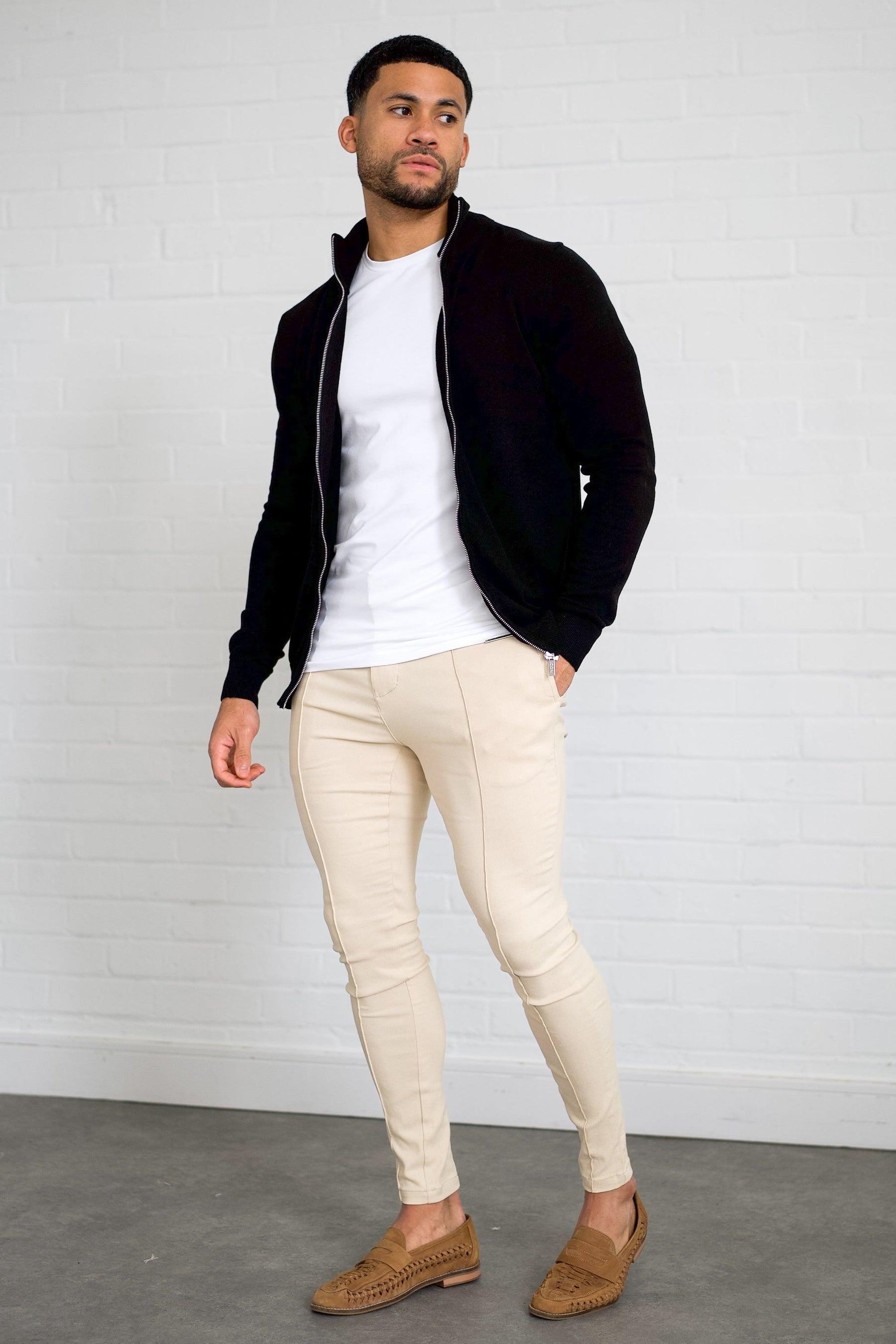 Positano Lynx Men’s Casual Black Jacket