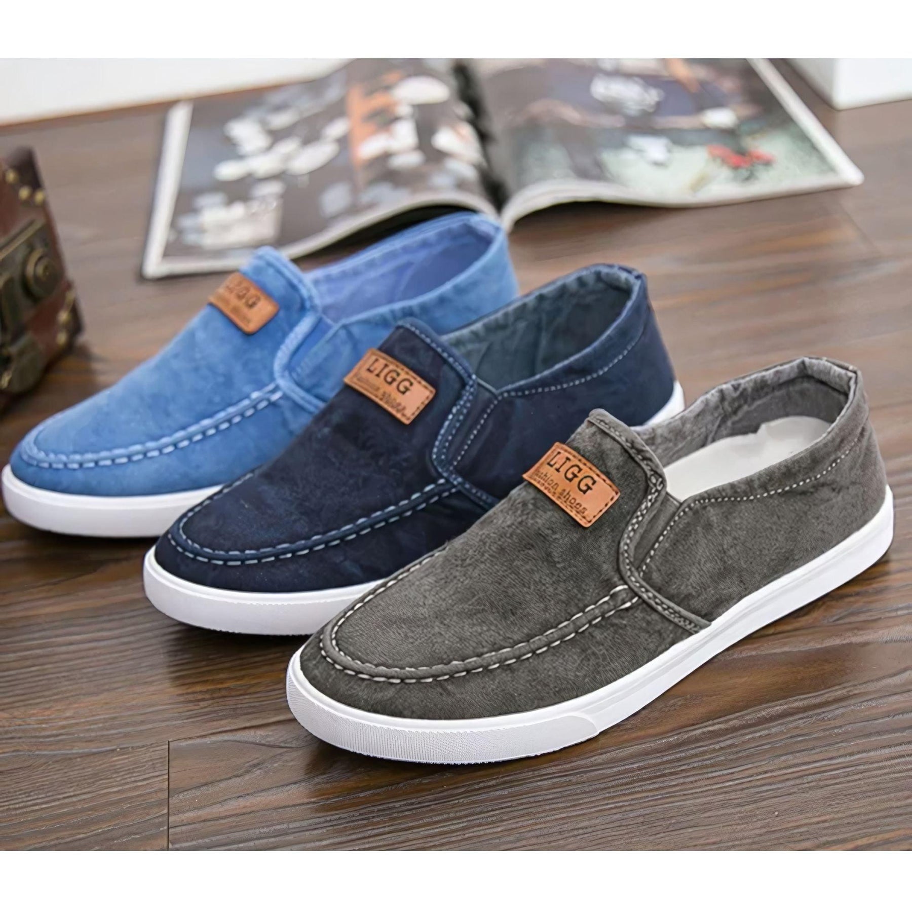 Men’s Moccasin Shoes Lynx Master