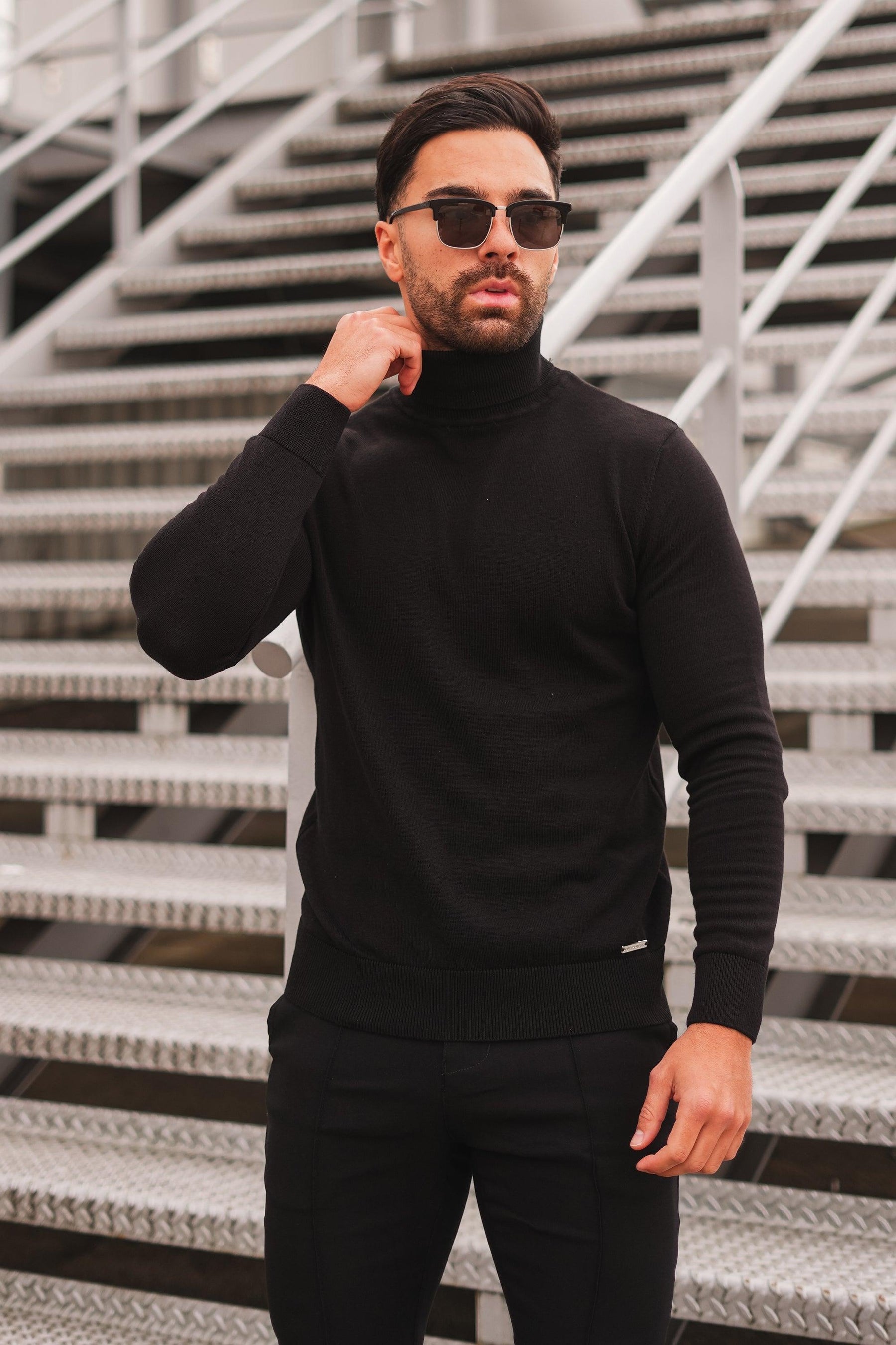 Men’s Black Lynx Sweater