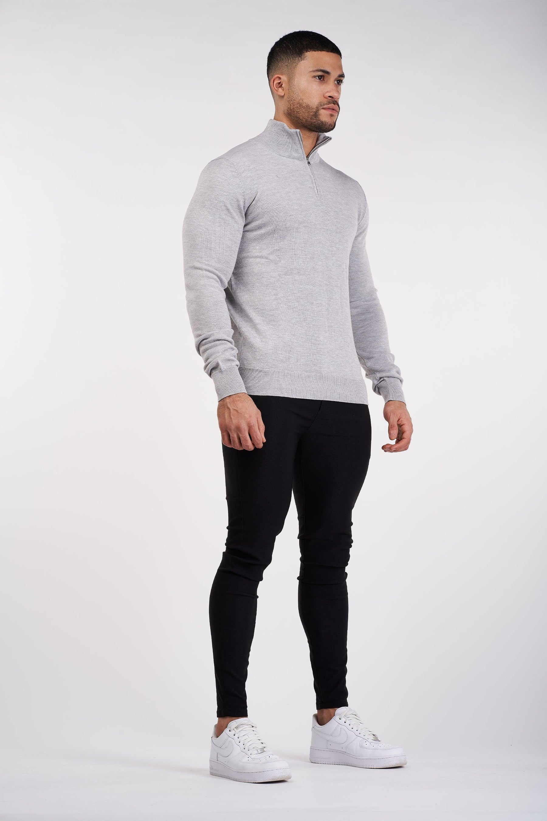 Santorini Lynx Men’s Gray Sweater