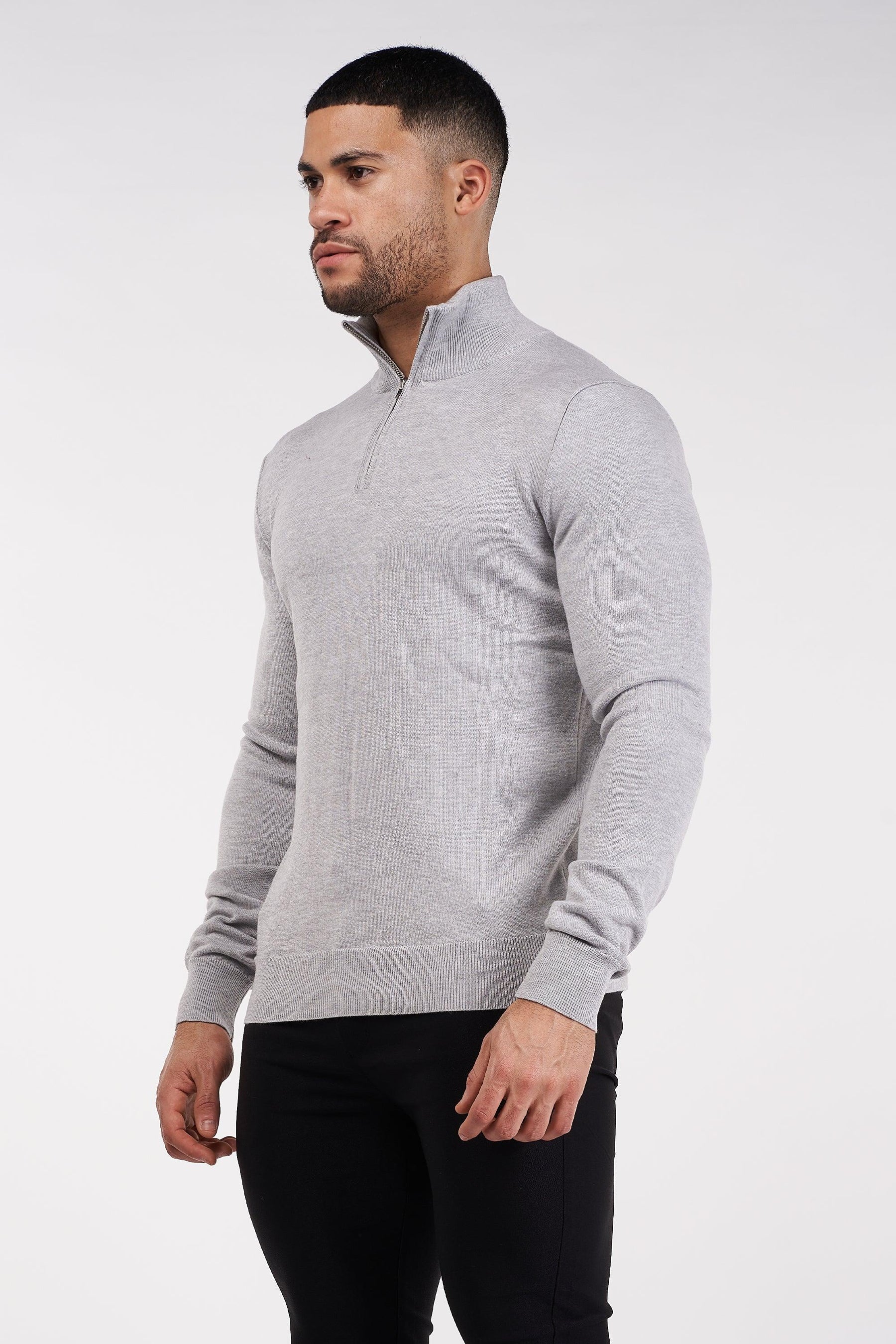 Santorini Lynx Men’s Gray Sweater