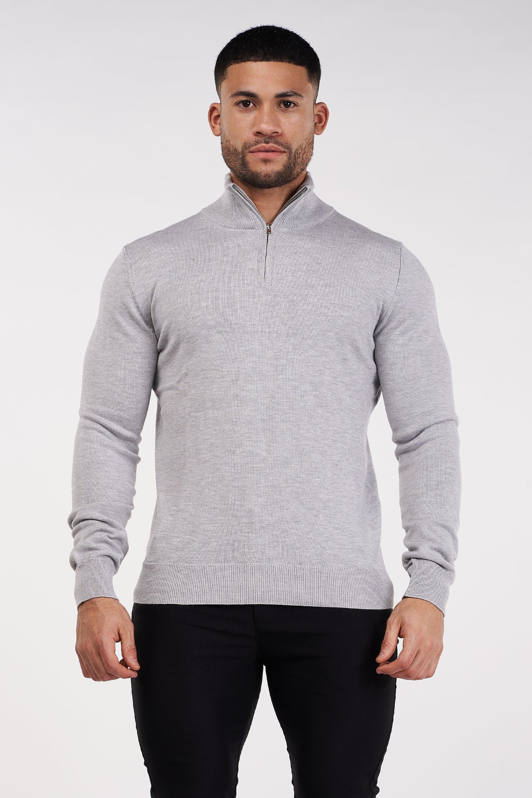 Santorini Lynx Men’s Gray Sweater