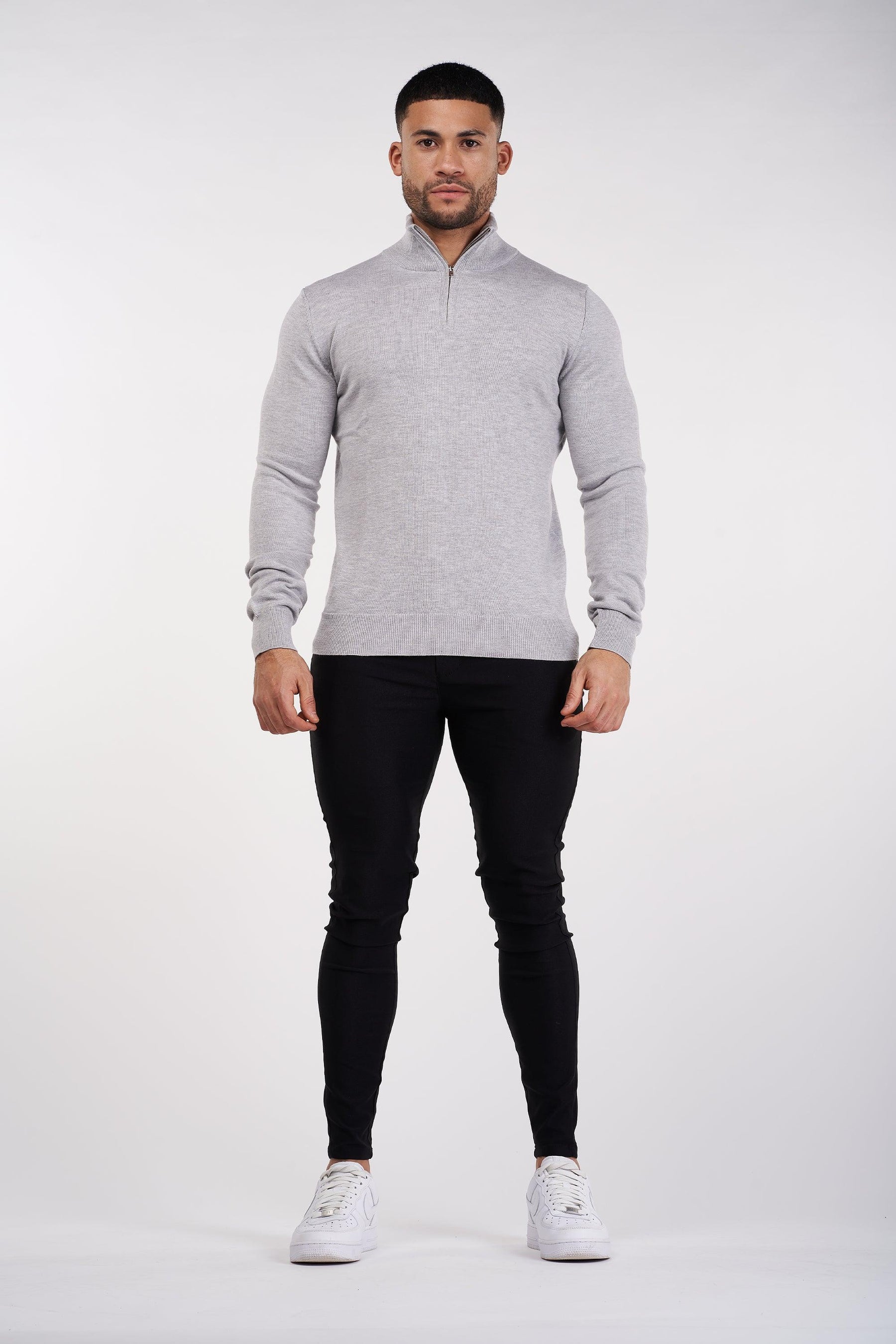 Santorini Lynx Men’s Gray Sweater
