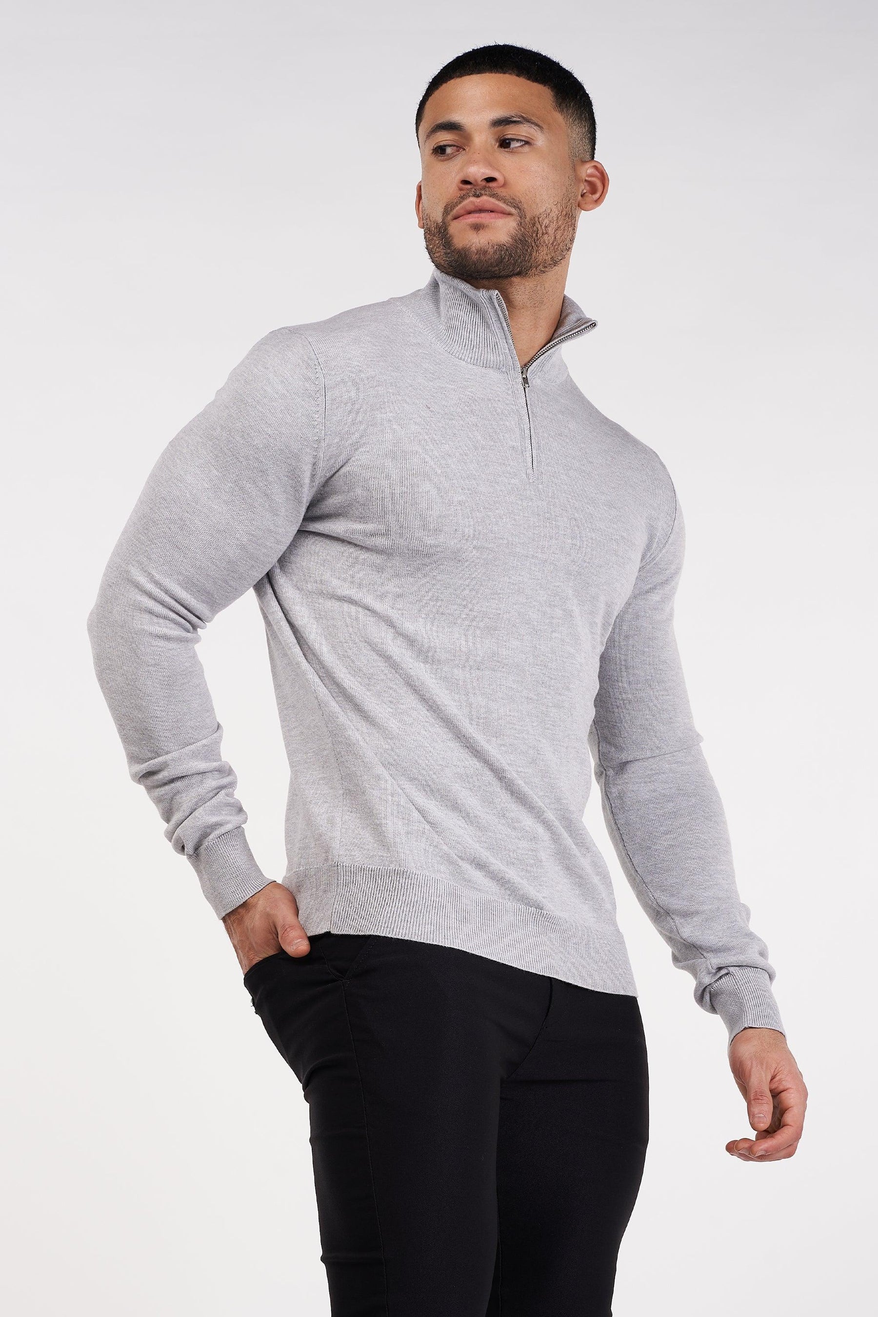 Santorini Lynx Men’s Gray Sweater