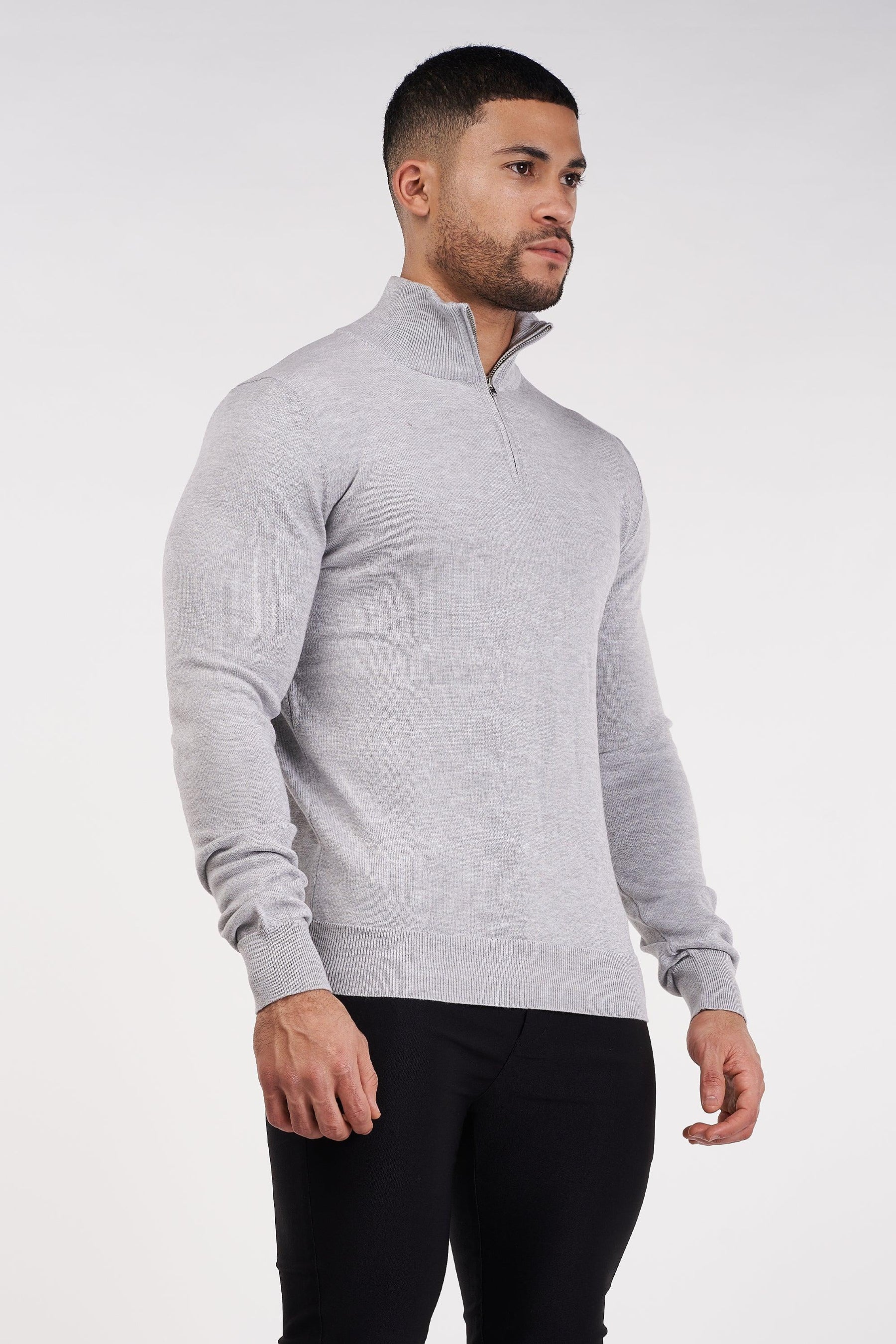 Santorini Lynx Men’s Gray Sweater