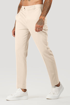 Calça Alfaiataria Masculina Milano Lynx Bege