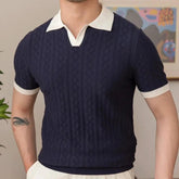 Men’s Madrid Knit Polo Shirt Lynx Alpha