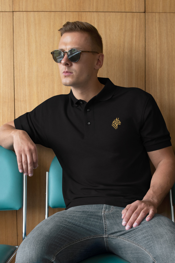 Polo Masculina Bordada - Conforto e Estilo Clássico