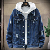 Jaqueta Jeans Masculina Lynx Alpha StreetWear