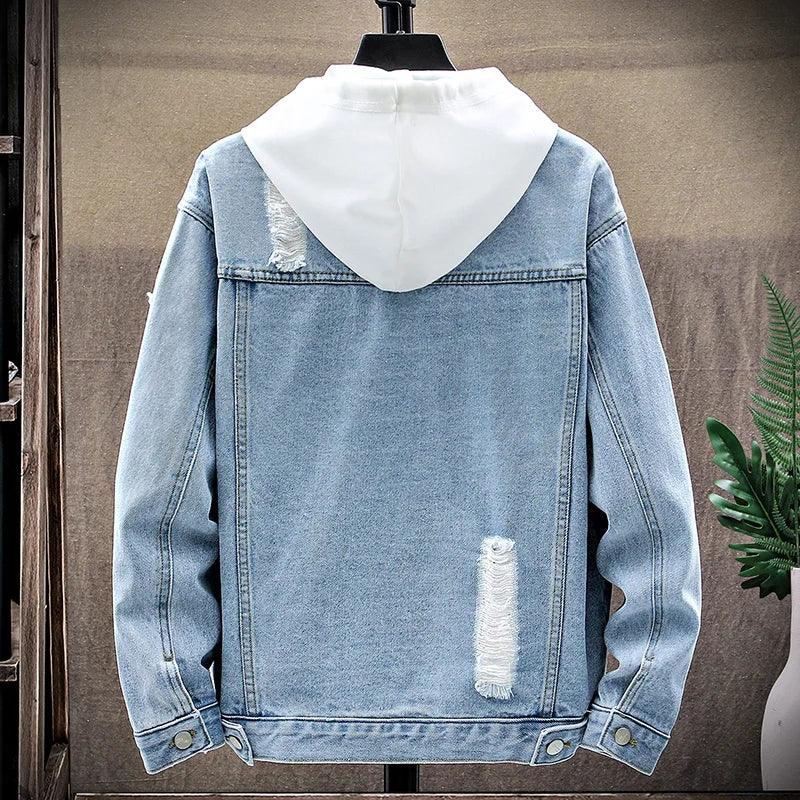 Jaqueta Jeans Masculina Lynx Alpha StreetWear