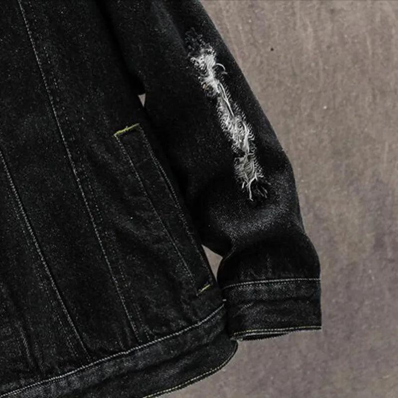 Jaqueta Jeans Masculina Lynx Alpha StreetWear